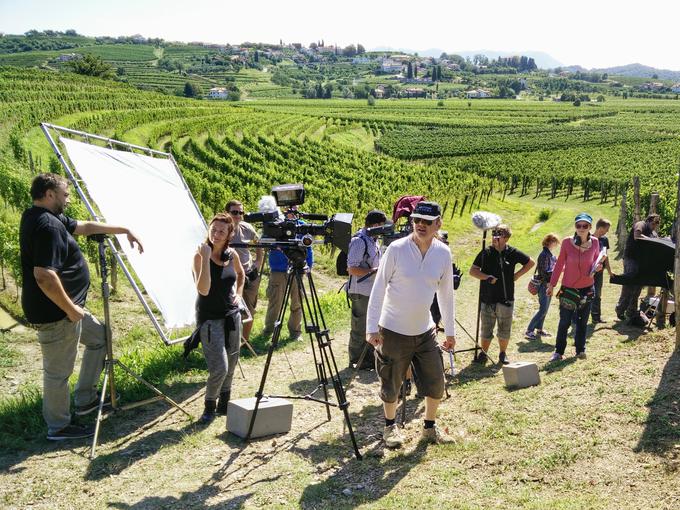 Na prizoriščih snemanja je bilo vedno zelo zabavno. | Foto: 