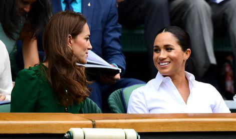 Sta Meghan in Kate v Wimbledonu zakopali bojno sekiro? #foto #video