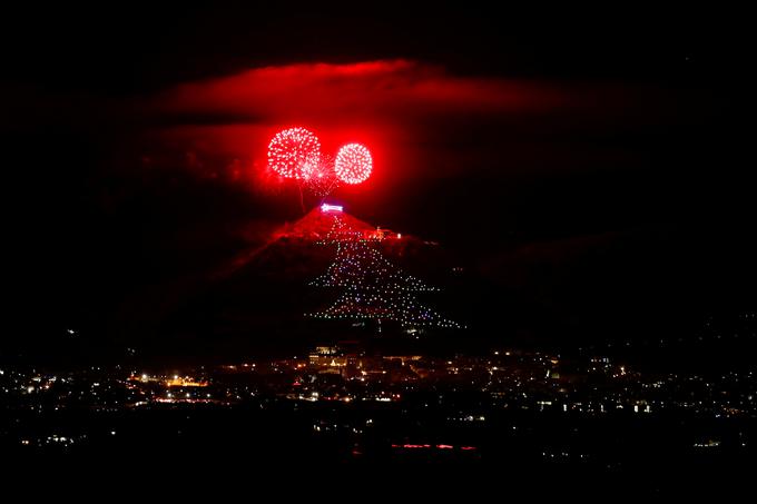 Gubbio praznično drevo | Foto: Reuters