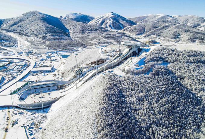 olimpijska skakalnica | Foto: arhiv mesta Zhangjiakoa