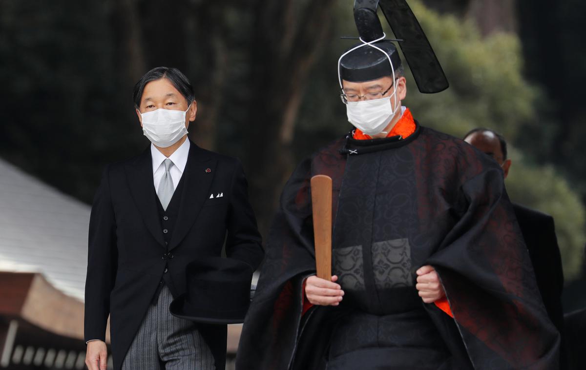 Japonski cesar Naruhito | Japonski cesar Naruhito je za svojega prestolonaslednika uradno razglasil svojega mlajšega brata Fumihita. | Foto Reuters