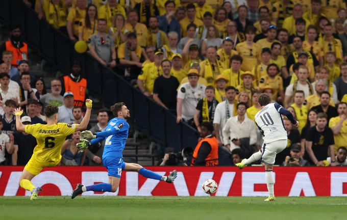 James Maddison je dosegel drugi gol na tekmi za londonski Tottenham. | Foto: Reuters
