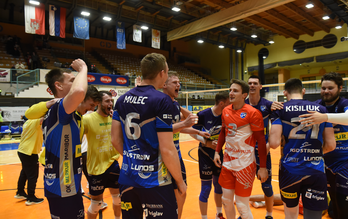 OK Merkur Maribor ACH Volley 5. tekma finala DP 2020/21 | Mariborčani bodo prvič nastopili v ligi prvakov. | Foto Miloš Vujinović/Sportida