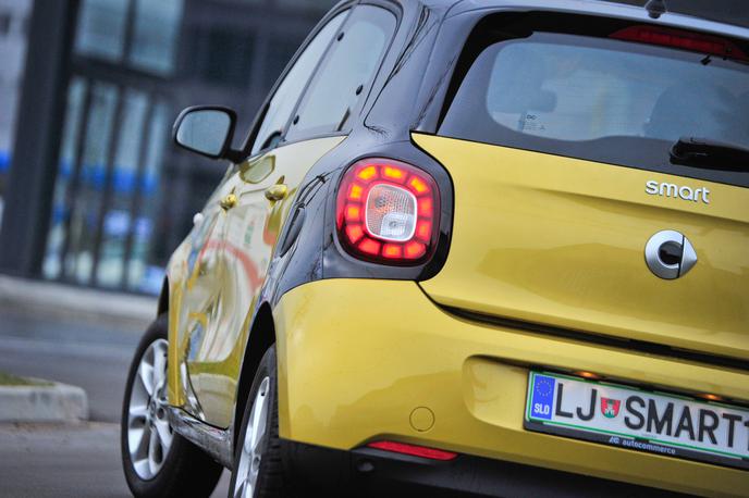 Smart forfour test | Štirisedežnega smarta forfour izdelujejo v novomeški tovarni Revoz. | Foto Ciril Komotar