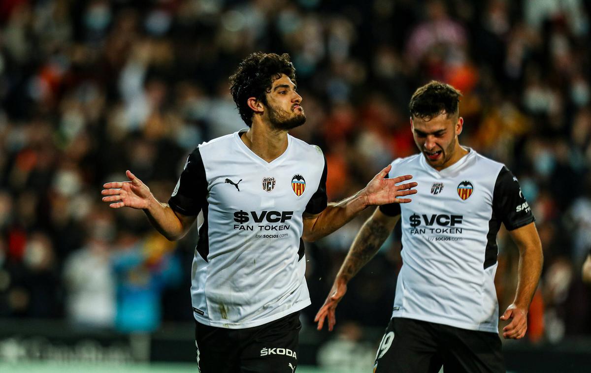 Goncalo Guedes, Valencia | Goncalo Guedes je Valencio popeljal v veliki finale. | Foto Guliverimage