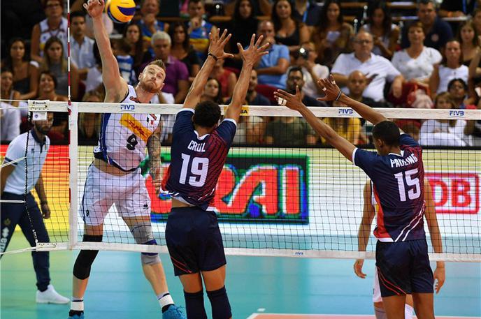 Nizozemska odbojka | Italijani so po pričakovanju odpihnili Dominikansko republiko in so po štirih tekmah pri stoodstotnem izkupičku 12 točk. | Foto FIVB