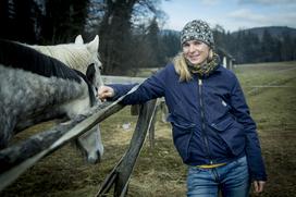 Tjaša Kersnik konji terapevtka