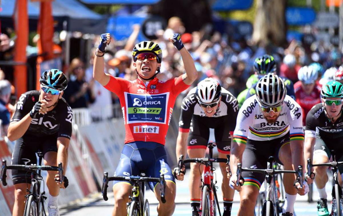 Caleb Ewan Dirka po Avstraliji | Kolesarska dirka Tour Down Under tudi v sezoni 2021 ostaja na koledarju, a še ni znano, kje in v kakšni obliki bo potekala. | Foto Facebook