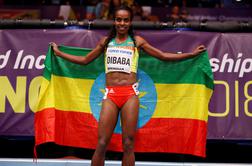 Dibaba še drugič zlata, Maslak od brona do zlata