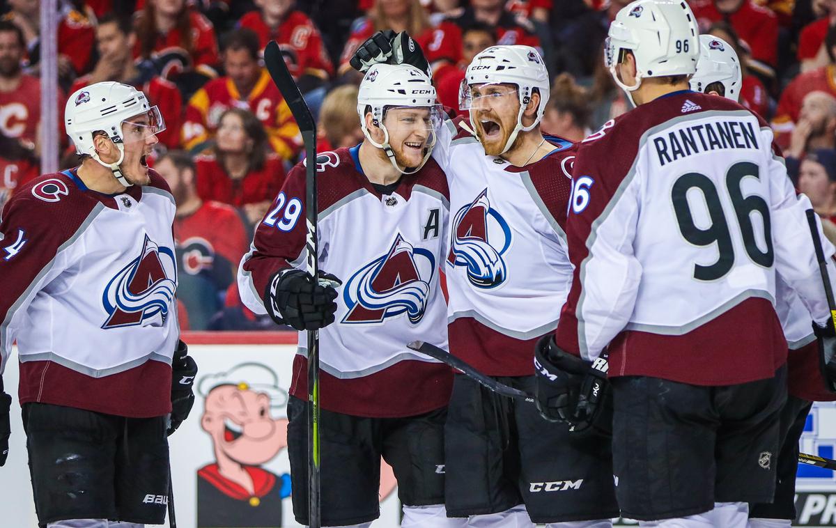 Colorado Avalanche, NHL | Hokejisti Colorada so se uvrstili v polfinale zahodne konference. | Foto Reuters