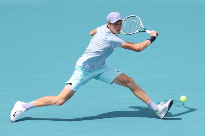 Sinner šele tretjič v karieri sploh igra na turnirju serije masters 1000. | Foto: Guliverimage/Vladimir Fedorenko