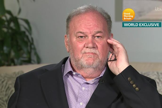 Thomas Markle | Thomas Markle pravi, da bi si želel biti na vnukovem krstu. | Foto Cover Images