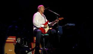 Mark Knopfler pred koncertom v Ljubljani