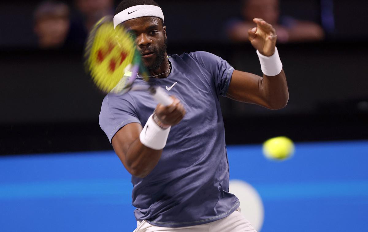 Frances Tiafoe | Frances Tiafoe je v Washingtonu izločil prvega nosilca. | Foto Reuters