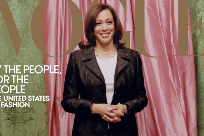 Kamala Harris | Kamala Harris je svojo naslovnico Vogua dobila, še preden je uradno nastopila položaj v Beli hiši. | Foto Instagram