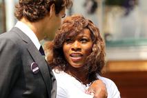 Roger Federer in Serena Williams