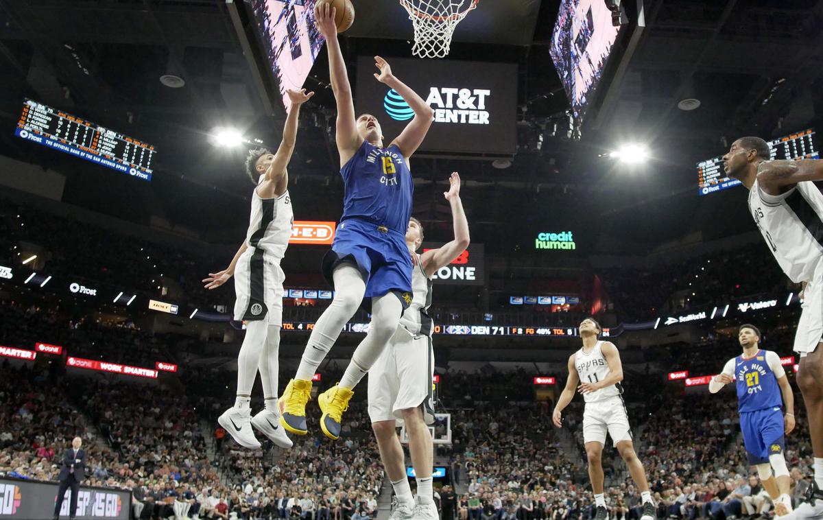 Nikola Jokić, Denver Nuggets | Nikola Jokić je dosegel 43 točk. | Foto Reuters