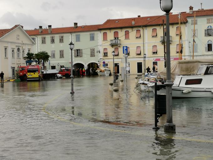 Poplave v Izoli | Foto: Jurij Bednařik