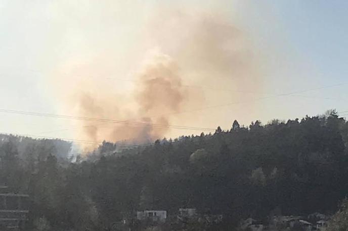 gašenje Šentviški hrib požar | Foto Gasilska brigada Ljubljana