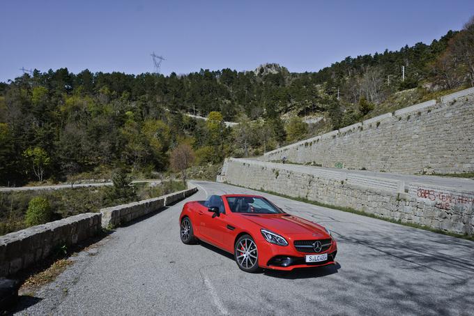 Mercedes SLC - prva vožnja prenovljenega roadsterja | Foto: Ciril Komotar