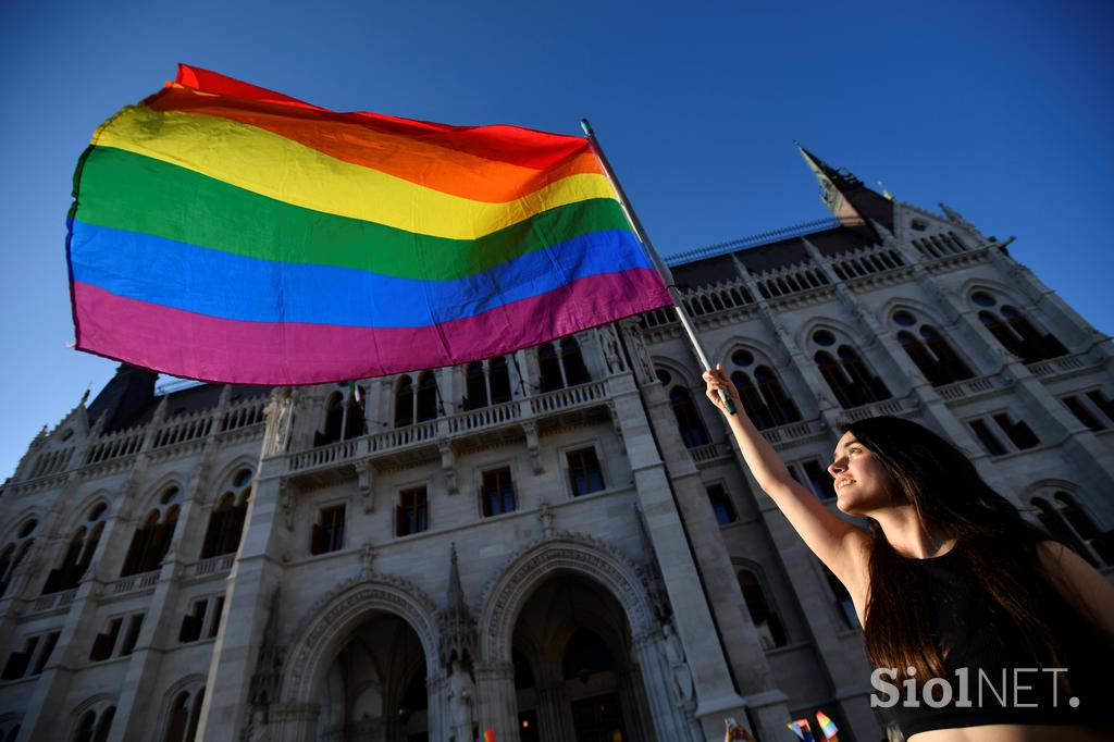 protesti madžarska LGBT