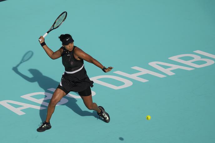 Abu Dabi Naomi Osaka | Naomi Osaka je v Abu Dbaiju izpadla že v prvem krogu. | Foto Guliverimage