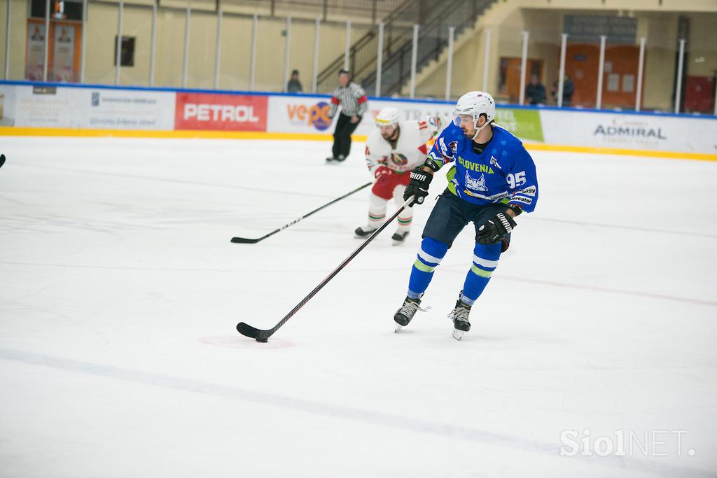 slovenska hokejska reprezentanca Slovenija Belorusija Bled