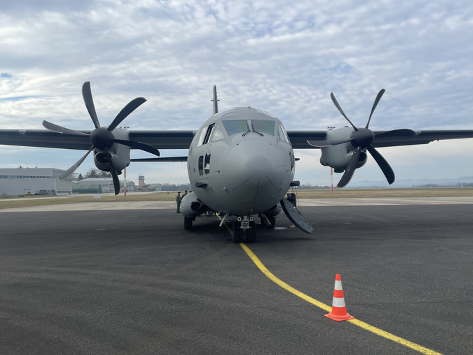 C-27J spartan letalo | Foto: Gregor Pavšič