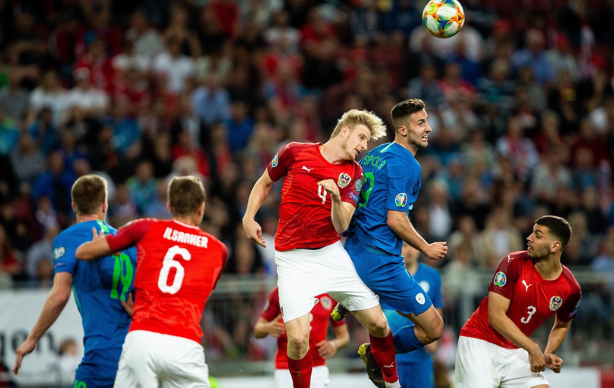 slovenska nogometna reprezentanca Avstrija Celovec kvalifikacije Euro 2020 | Slovenci so v gosteh priznali premoč severnim sosedom. | Foto Vid Ponikvar