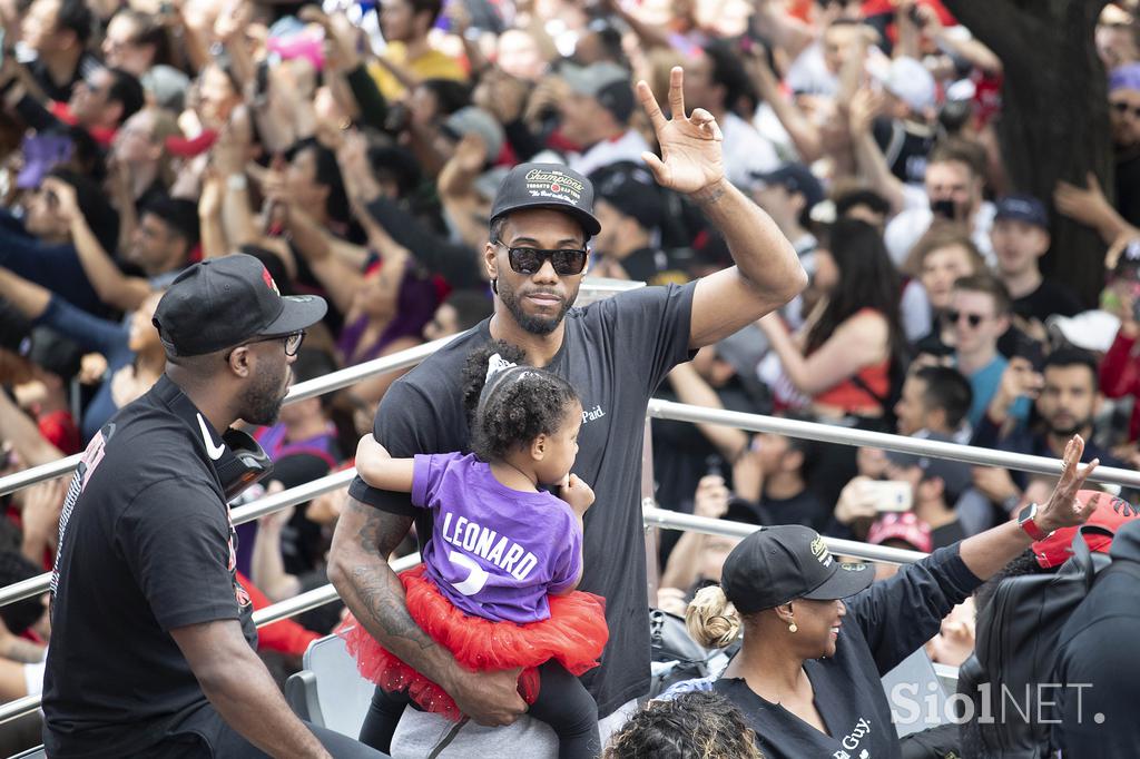 Slavje NBA naslova Toronto Raptors