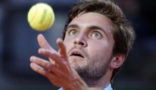 Gilles Simon se je med zajtrkom zgrudil