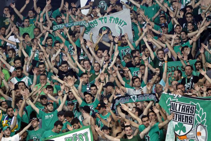 Panathinaikos - navijači | Foto: Reuters