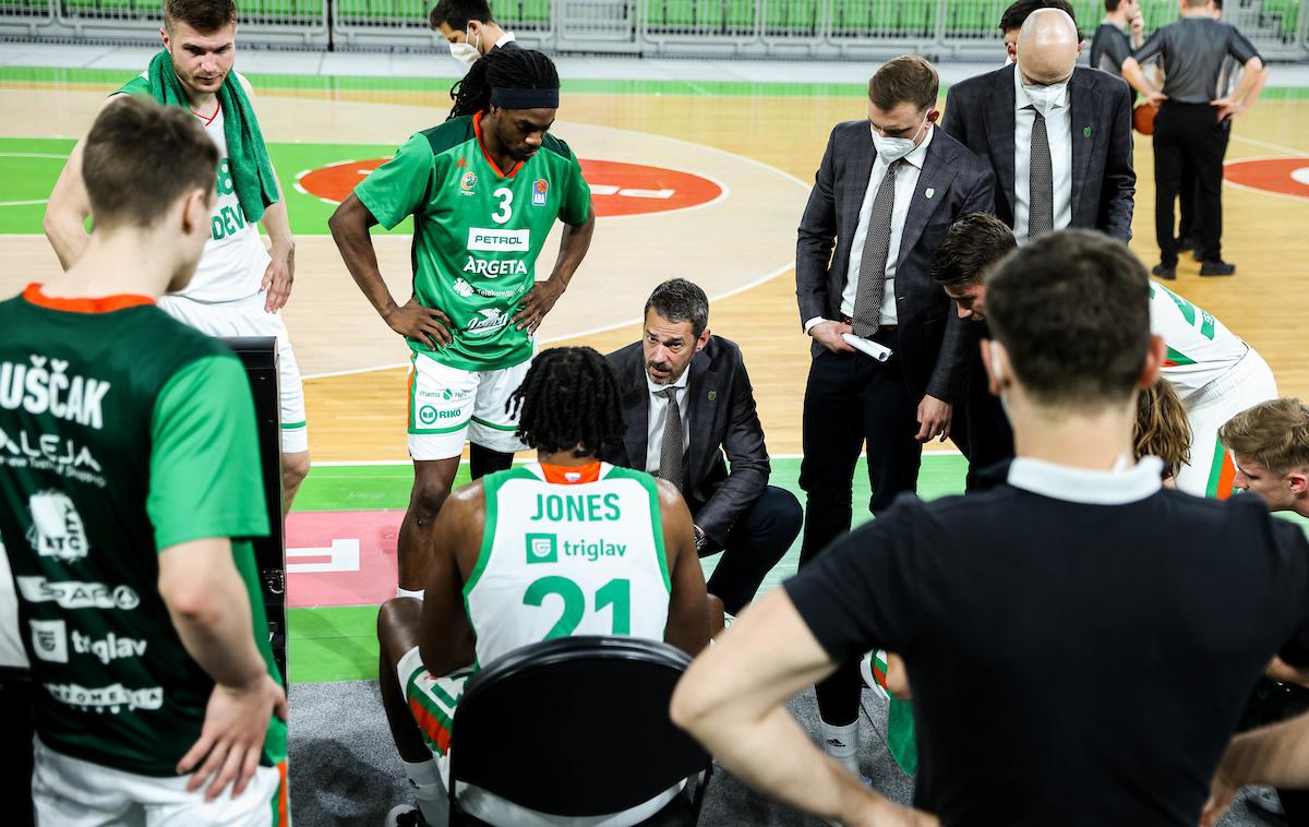 Cedevita Olimpija Hopsi Polzela | Cedevita Olimpija se je zanesljivo uvrstila na zaključni turnir. | Foto Vid Ponikvar