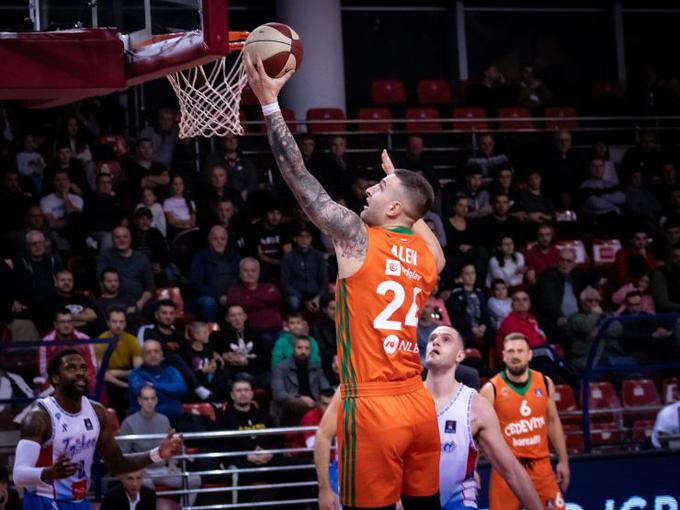 Cedevita Olimpija je v soboto ugnala Igokeo. | Foto: Igokea/Nikola Vuruna