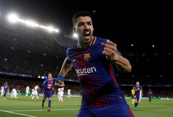 Luis Suarez je končno prekini strelsko sušo v ligi prvakov. | Foto: Reuters