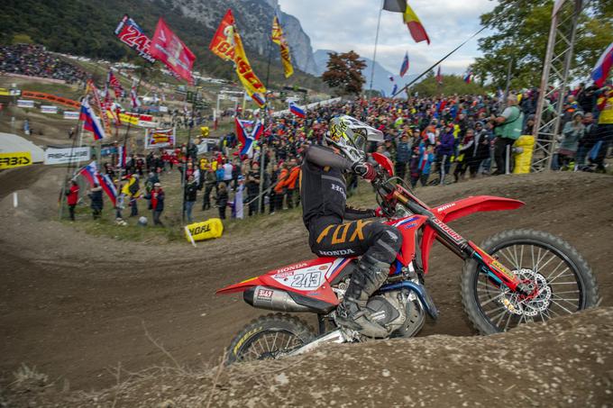 Na VN Trentina je vedno več tisoč slovenskih navijačev. | Foto: Honda Pro Racing/ShotbyBavo