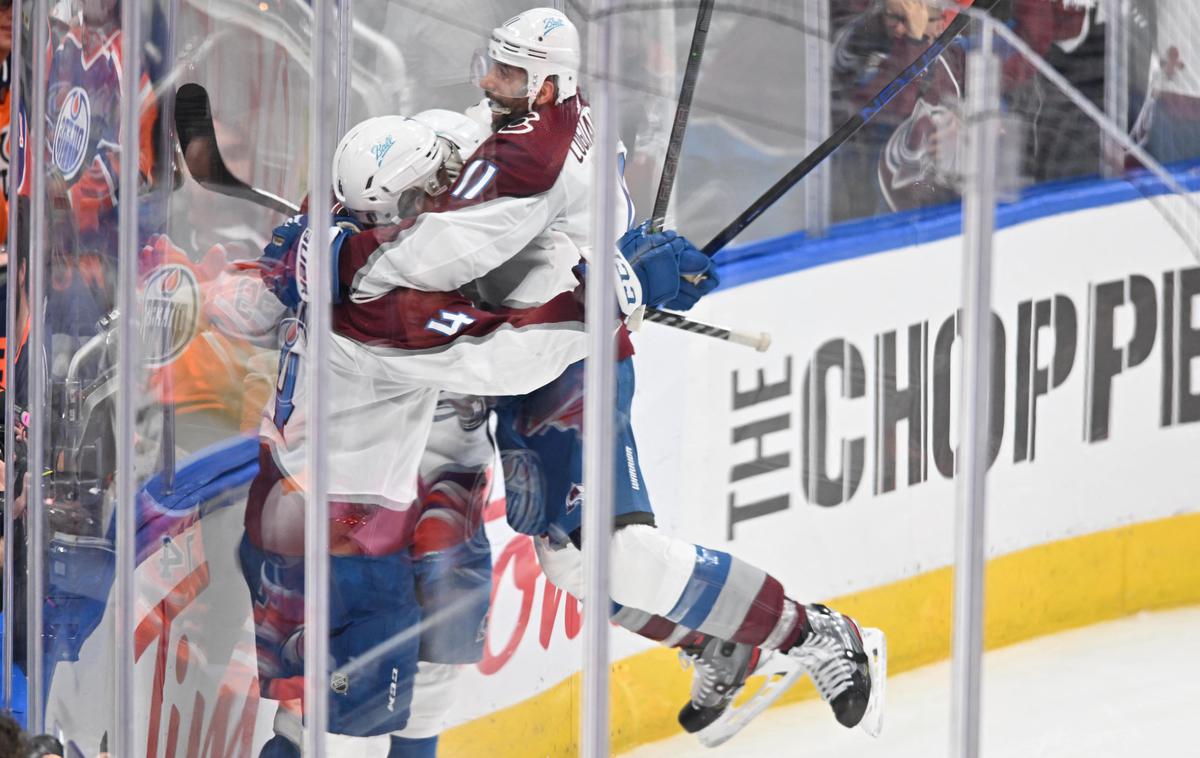 Colorado Avalanche | Hokejisti Colorada so le še zmago oddaljeni od velikega finala. | Foto Reuters