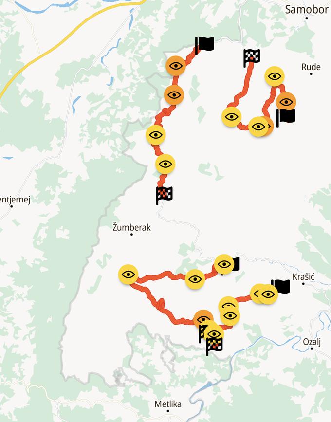 Tri hitrostne preizkušnje so že letos potekale tik ob slovensko-hrvaški državni meji. | Foto: Croatia Rally