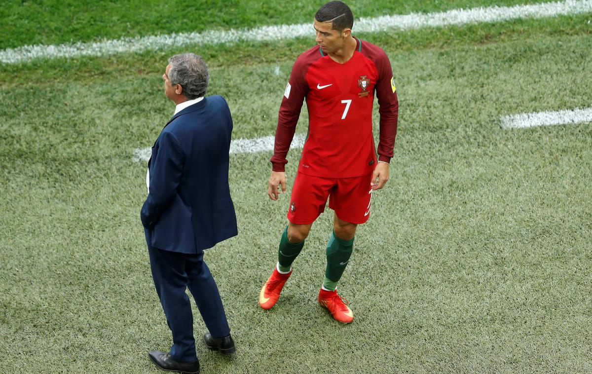 Fernando Santos Cristiano Ronaldo | Fernando Santos in Cristiano Ronaldo bosta očitno sodelovala še kar nekaj časa. | Foto Reuters