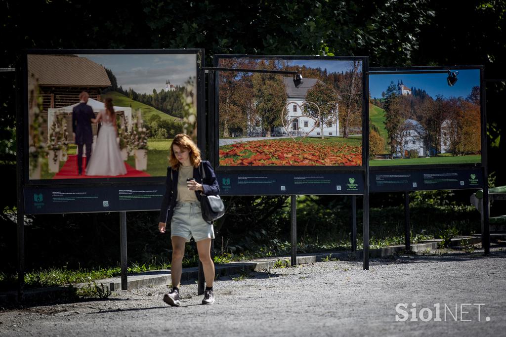 Odprtje razstave Cvetje v jeseni v Ljubljani