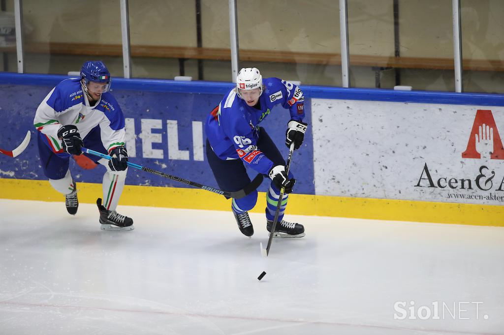 Slovenija - Italija, Bled, slovenska hokejska reprezentanca