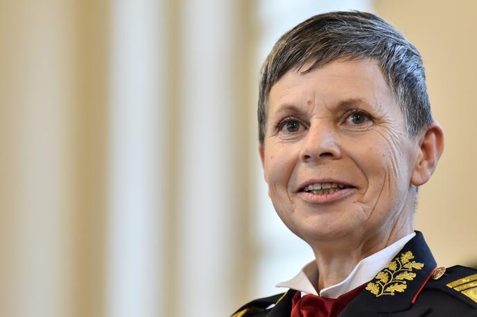 Alenka Ermenc | Alenka Ermenc je bila pred dnevi imenovana za generalmajorko. | Foto STA