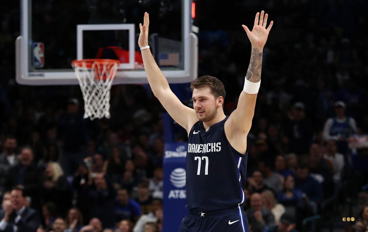 Luka Dončić | Luka Dončić je spet blestel in dosegel več kot 40 točk. | Foto Getty Images