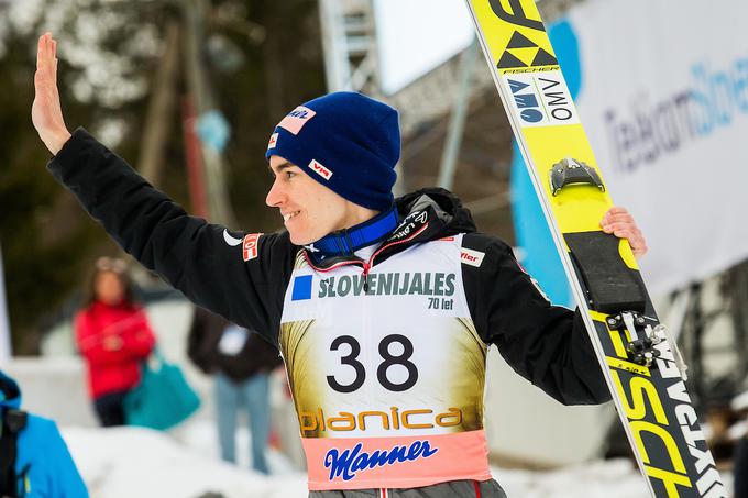 Stefan Kraft obožuje Letalnico bratov Gorišek v Planici. | Foto: Žiga Zupan/Sportida