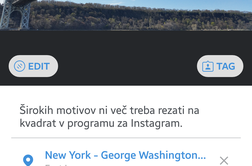 Instagram ne vztraja več pri kvadratnih fotografijah