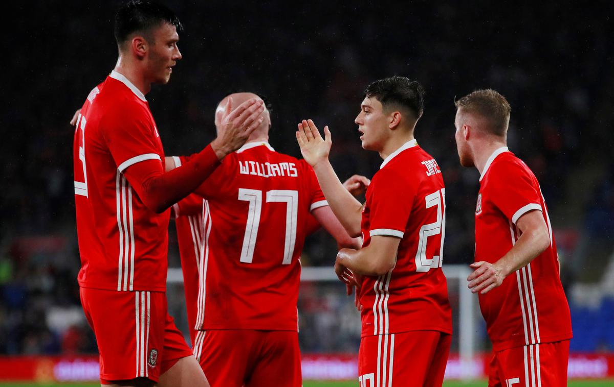 Daniel James Wales | Med strelce za Wales se je ponovno vpisal Daniel James. 21-letni krilni napadalec je v tej sezoni prvi strelec Manchester Uniteda. | Foto Reuters