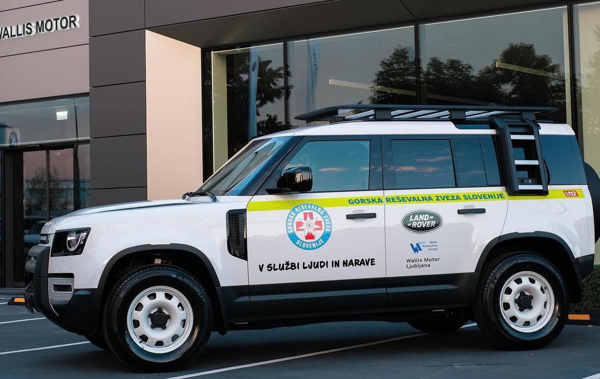 Land rover defender gorska reševalna služba | Foto Wallis Motor Ljubljana