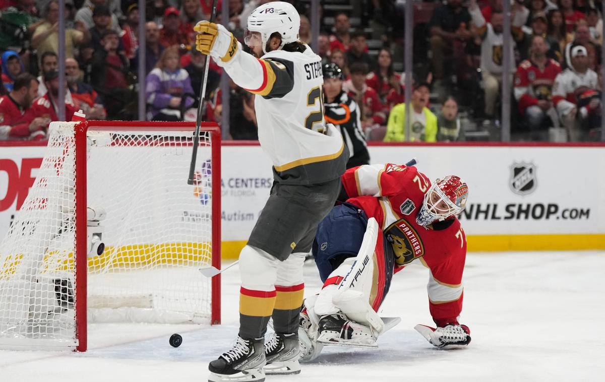 Florida Panthers, Vegas Golden Knights | Hokejisti Vegasa so na Floridi prišli do zaključnih ploščkov za naslov prvaka. | Foto Guliverimage