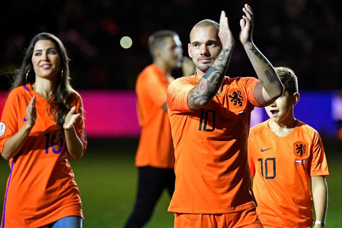 Wesley Sneijder | Wesley Sneijder je končal bogato kariero. | Foto Reuters