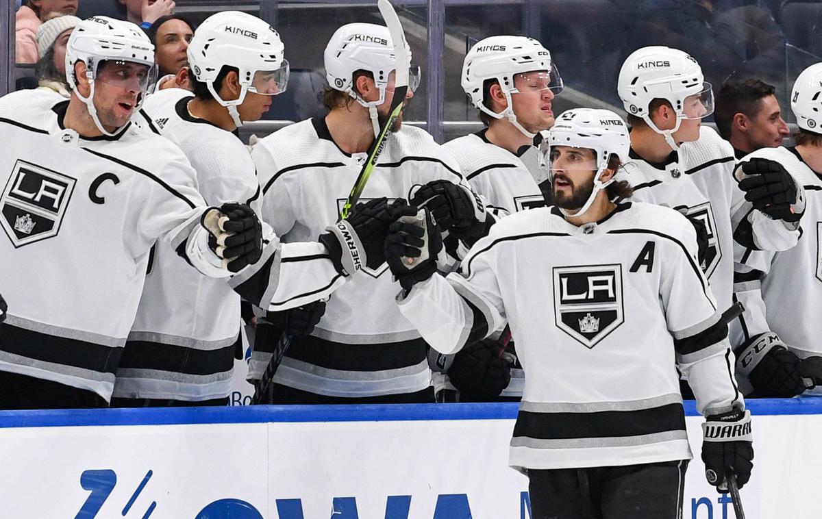 Los Angeles Kings | Los Angeles Kings so zmagali na prvi (od dveh) zaporedni tekmi v New Yorku. | Foto Reuters